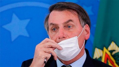 Gran expectativa en Brasil para saber si Bolsonaro tiene coronavirus