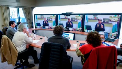 Alberto Fernández anunció la prórroga del IFE por un mes en todo el país