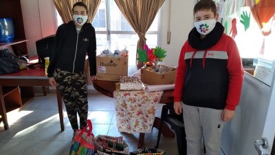 Manos solidarias: un grupo de jóvenes comprometidos con la comunidad