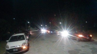 Movilización  y reclamos en aldea Brasilera