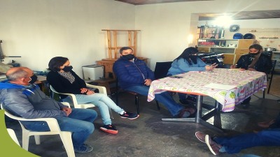 El Diputado Jorge Cáceres visitó Isletas