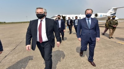 Bordet recibió a Alberto Fernández para compartir una amplia agenda de trabajo