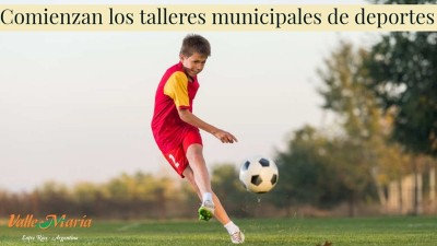 Comienzan los talleres municipales de deportes