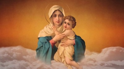 Madre, danos salud, salvación y esperanza 