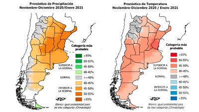 Pronóstico trimestral: Entre Ríos, en la zona más afectada por sequía y calor