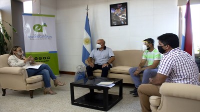 La provincia recibió una donación de elementos de seguridad e higiene destinados a personas mayores