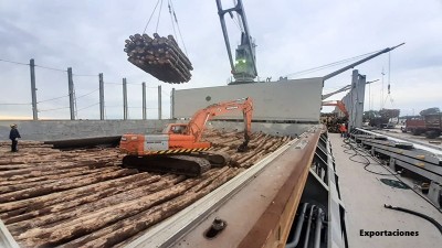 Se completó otra exportación desde los puertos entrerrianos y se esperan dos buques más en diciembre