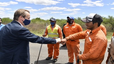 Bordet realizó un balance de gestión y destacó el apoyo del gobierno nacional
