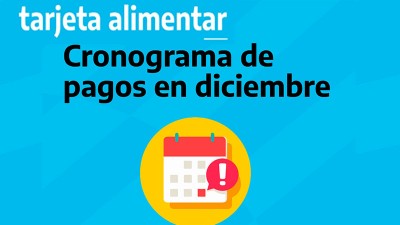 Cronograma de la Tarjeta Alimentar: este mes se acredita con monto duplicado