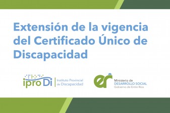 Los Certificados de Discapacidad que vencen en 2021 también serán extendidos un año