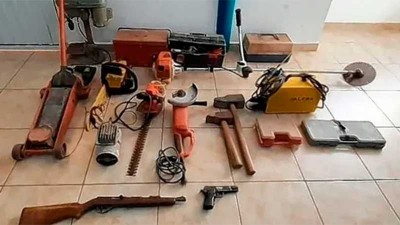 Recuperaron gran cantidad de herramientas robadas la semana pasada