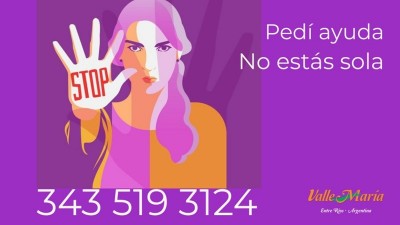 Violencia de género: línea local para consultas y denuncias