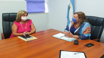 Proyectan obras viales en el departamento Diamante