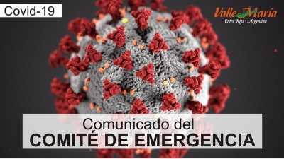 Comunicado del Comité de Emergencia respecto al Balneario-Camping