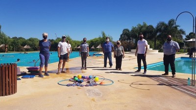 La provincia entregó materiales para la Colonia de Vacaciones