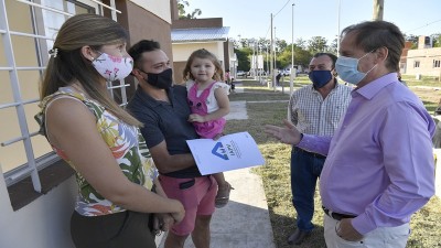 Bordet proyecta nuevos planes de viviendas para 2021 con fondos propios y de Nación