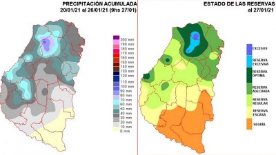 ¿Chau Niña?: de a poco, la sequía va desapareciendo del mapa en Entre Ríos