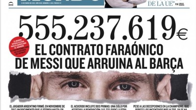 Filtraron la cifra del contrato de Messi: más de 555 millones en cuatro años