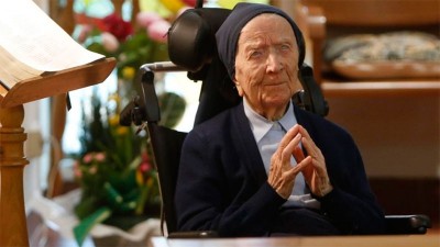 Superó el Covid a los 117 años: la religiosa es la persona más longeva de Europa