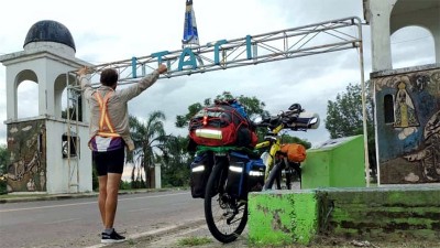 Superó tratamiento médico y pedaleó 618 kilómetros para agradecer a la Virgen