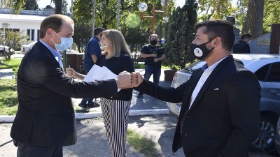 Bordet acuerda con intendentes vecinalistas criterios comunes para enfrentar la pandemia