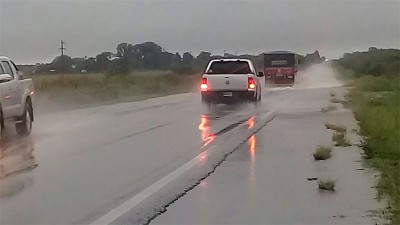 Rutas cortadas y varias zonas de Entre Ríos con complicaciones para circular