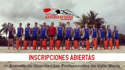 Escuela de Guardavidas Profesionales  inscripción abierta hasta el 17 de mayo