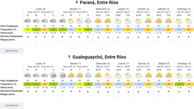 Avanza un frente frío que traerá un nuevo descenso de las temperaturas