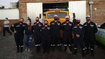 La Municipalidad felicita a los Bomberos Voluntarios de Valle María por su crecimiento