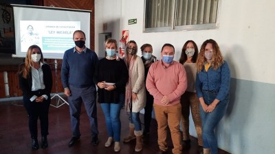 Se realizó una jornada de capacitación en perspectiva de género y violencia contra la mujer