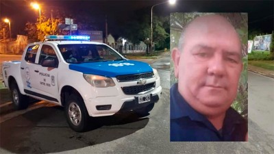 Falleció un policía que se descompuso cuando forcejeaba en un procedimiento