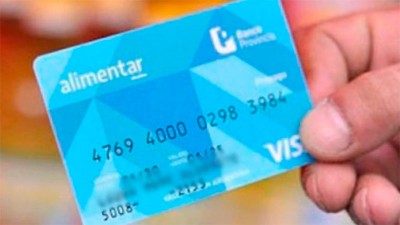 Comienza a acreditarse este viernes el monto de junio en la Tarjeta Alimentar