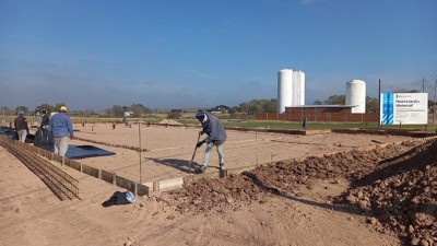 Comenzó la obra del edificio propio para el Jardín Maternal Municipal