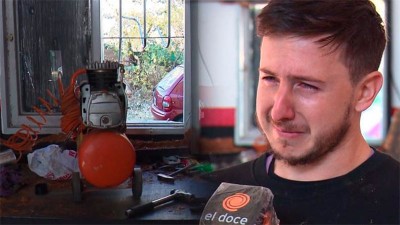 Solidaridad: le desvalijaron el taller y en horas, recibió ayuda de todo el país