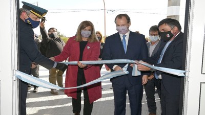 La provincia avanza en la construcción, refacción y mejora de dependencias policiales