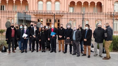Reuniones de trabajo en el Ministerio de Obras Públicas y en el Ministerio del Interio