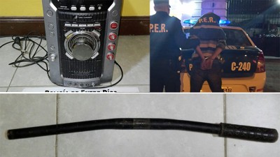 El reclamo por equipo de música derivó en gresca familiar: heridos y detenidos