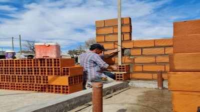Valle María avanza en obras 