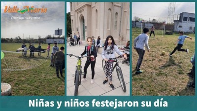 Niñas y niños festejaron su día