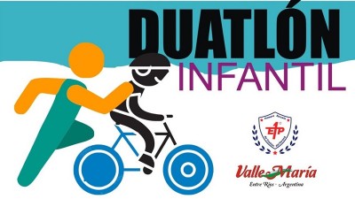 Duatlón Infantil en Valle María 