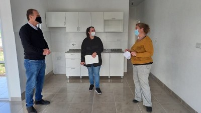 Se entregó una nueva casa del Círculo de Viviendas Municipal