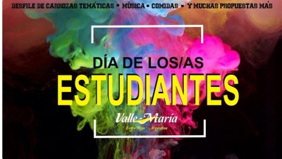 El sábado 18 habrá un festejo por el Día de las y los Estudiantes