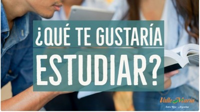 Encuesta para evaluar posibles nuevas carreras para Valle María