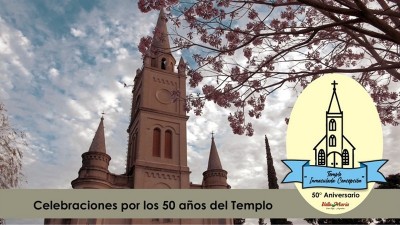 Celebraciones por los 50 años del Templo