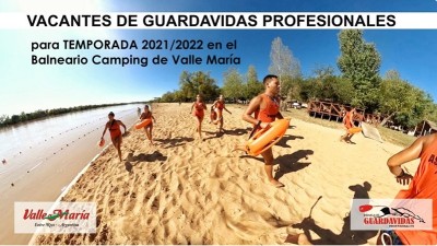 Se seleccionarán guardavidas para el Balneario-Camping