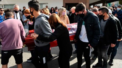 Entre el dolor y el pedido de justicia, despidieron al kiosquero asesinado