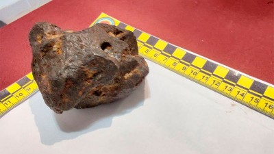 Quiso salir del país con un meteorito para venderlo ilegalmente por u$s 262 mil