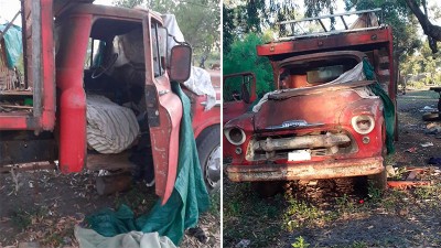 Tenía pedido de captura y lo hallaron escondido en un camión abandonado