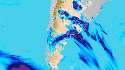 Se aproxima un frente frío: alerta por tormentas y luego sistema anticiclónico