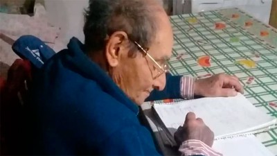 Terminó la primaria a los 92 años y recibirá su diploma de secundaria a los 95